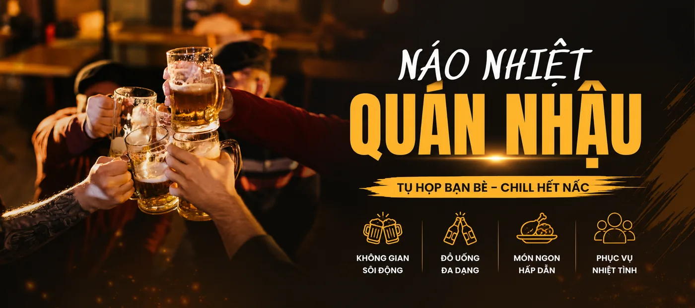 Quán nhậu sôi động